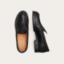 Adam Loafers, black rustic